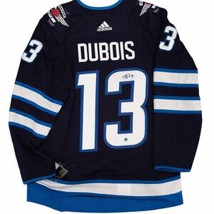 Pierre Luc Dubois Signed Winnipeg Jets Adidas Authentic Jersey